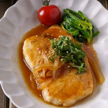 【フライパンで超簡単】大葉香るメカジキのバター醤油焼き