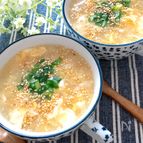 超簡単・5分あれば余裕でできる♡ふわふわ卵のとろみ中華スープ