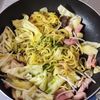バジル香る~濃厚ガーリック焼きそばの工程4