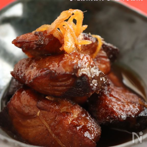 ぶりの南蛮風甘露煮