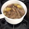 【さつまいものごまみそスープ】ごまの香りが広がる♪の工程3