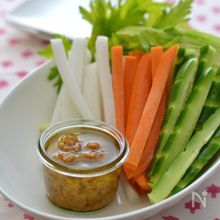 5分でできる！簡単野菜ディップレシピ