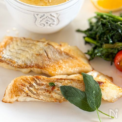 ワンパンで簡単!【たらのムニエル 焦がしバター風味】