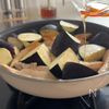 【ささみとなすのザーサイ炒め】味付ザーサイを使った簡単おかずの工程4