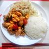 moの作ってみた!投稿(鶏肉とミニトマトのにんにく醤油炒め)