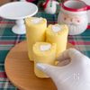 材料3つ！簡単クリスマスキャンドルケーキの工程2