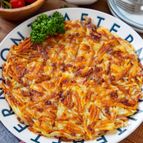 カリッと美味！【新じゃがとベーコン＆チーズのガレット】