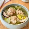 【豚れんこん団子のうま塩スープ】白菜とろり♡の工程4