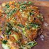 はるはるの作ってみた!投稿(野菜だけで大満足♪ねぎニラチーズチヂミ)