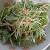 ぽぽペの作ってみた!投稿(ごぼうと水菜の《居酒屋風♡バリ旨サラダ》)