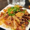 【たっぷり玉ねぎの鶏皮ポン酢】カリカリさっぱりがクセになる！