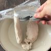 レンチンささみのスイートチリサラダの工程2