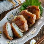 爆裂に旨い♡【新玉の肉巻きガリバタポンソース】