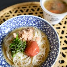 梅ツナにゅうめん
