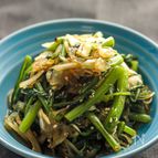 5分で副菜！春菊と新玉ねぎのナムル！電子レンジで簡単！