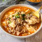 えのきでかさ増し♩【麻婆えのき豆腐】