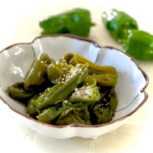 ピーマンのくたくた甘辛煮（ストウブ料理）