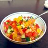 よなの作ってみた!投稿(食感が楽しい！キューブサラダ)
