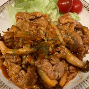 ぐ〜たら子の作ってみた!投稿(子どもウケ抜群♪【豚こまポークチャップ】お弁当にも◎)