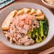 【小松菜と豚肉のさっと煮】5分煮るだけ！じゅわっとおいしい♪