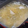 【明太子の濃厚クリームパスタ】フライパンひとつで超簡単♪の工程1