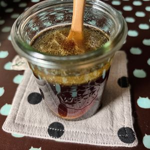 どーなつの作ってみた!投稿(さっぱりコク旨♡簡単『黒酢ドレッシング』#混ぜるだけ)
