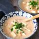 【豆腐とキムチの豆乳白だしスープ】優しい味わい
