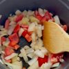 簡単【ウィンナーとたっぷり野菜の腸活ヨーグルトトマトスープ】の工程1