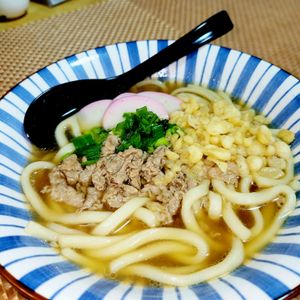 ヴェルの作ってみた!投稿(【肉うどん・肉そば】甘辛いお肉が美味しい!年越しに♡)