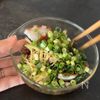 やみつき即席おつまみ【ネギだくタコ】の工程2