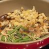 ひと手間で味しみしみ♪【山菜としめじの炊き込みごはん】の工程1