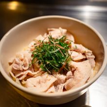 満足感たっぷり！豚しゃぶと香味だれの冷やしそうめん