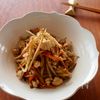 【鶏そぼろきんぴらごぼう】10分で完成！常備菜にも◎