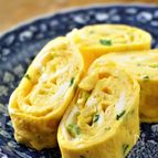 天かす（揚げ玉）入りの卵焼き