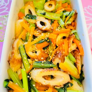 ちひろの作ってみた!投稿(【小松菜とちくわのごま油炒め】お弁当や作り置きにも◎)