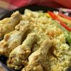 【炊飯器で完結!】チキンカレーピラフ