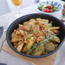 フライパン1つでつくる！お店みたいなジャーマンポテト