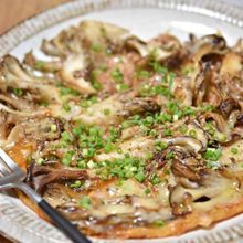 舞茸のカリカリチーズ焼き