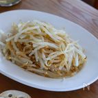 食材1つ!シンプルで旨い！レンジで【もやしのごま塩ナムル】
