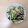 ゆいの作ってみた!投稿(【豚こまとキャベツの和風だし醤油炒め】しょうが香る野菜炒め♪)