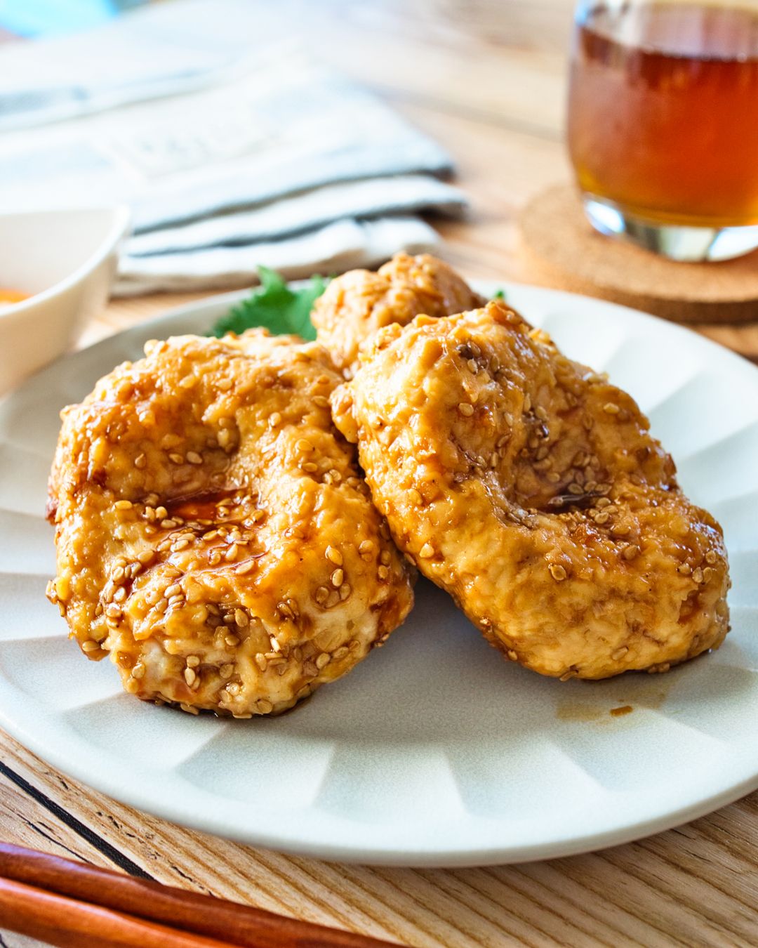 ふんわり美味しい♪レンジで簡単甘辛つくね | レシピサイトNadia