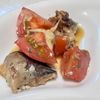 ケの作ってみた!投稿(サバ缶とトマトのマヨチーズ焼き【#乗せて焼くだけ】)