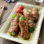 【食感がイイ♪じゅわっとおいしい】ピーマンの豚肉巻き