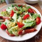 スピード･おかず☆ソーセージとキャベツのチーズ蒸し
