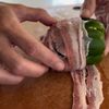 まるごとピーマンの肉巻き【ぽん酢バターでさっぱりコクうま】の工程2