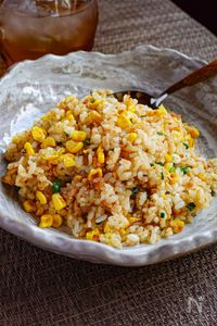 パパッと！コクうま！ツナコーン炒飯の作り方