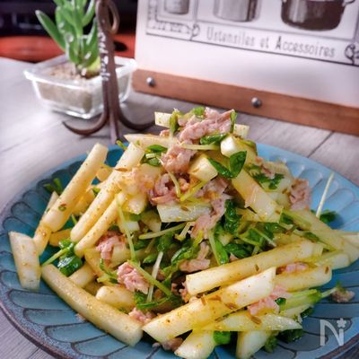 スパイスでワンランクUP《大根とツナのカレーサラダ》