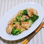 鶏ささ身肉のオイマヨソース炒め