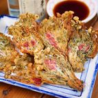梅と青のり香る✨カリカリぷりぷりえのきの唐揚げ🤤🍄