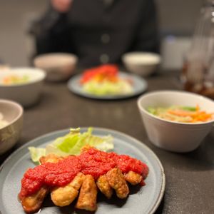 Konoha🌿の作ってみた!投稿(【ささみのピカタ】ガーリックトマトソースの褒められおかず♡)